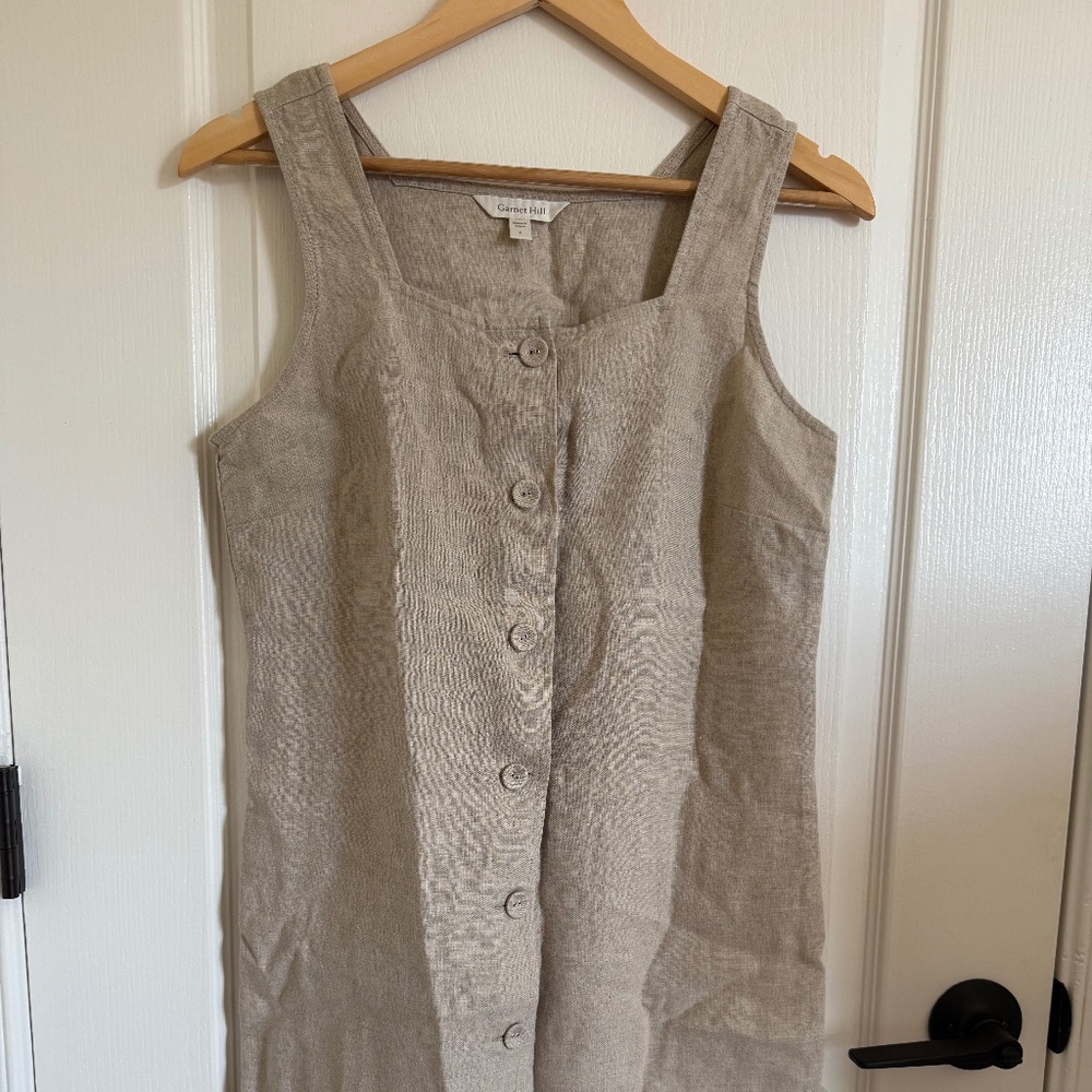 Garnet Hill European linen dress